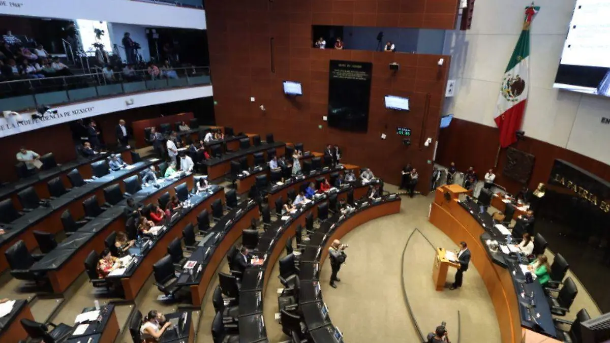 Sesión en el Senado